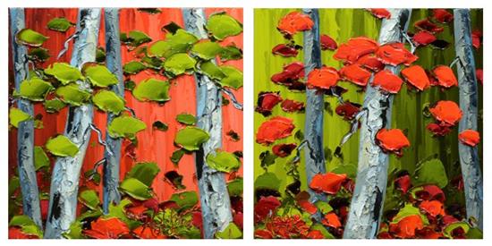 Complementary Diptych